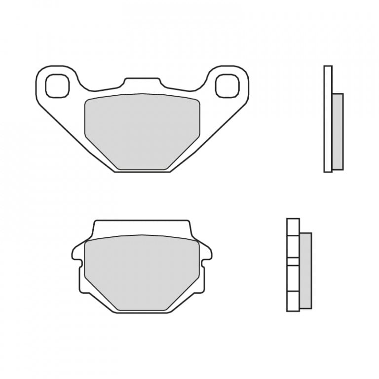 Obrázek produktu Brzdové destičky BREMBO 07YA54SP 07YA54SP