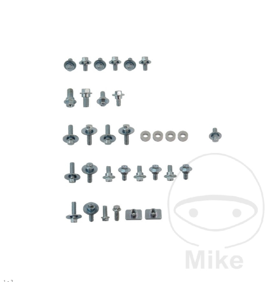 Obrázek produktu Sada šroubů na plexi JMT KAWASAKI KX 33 kusů