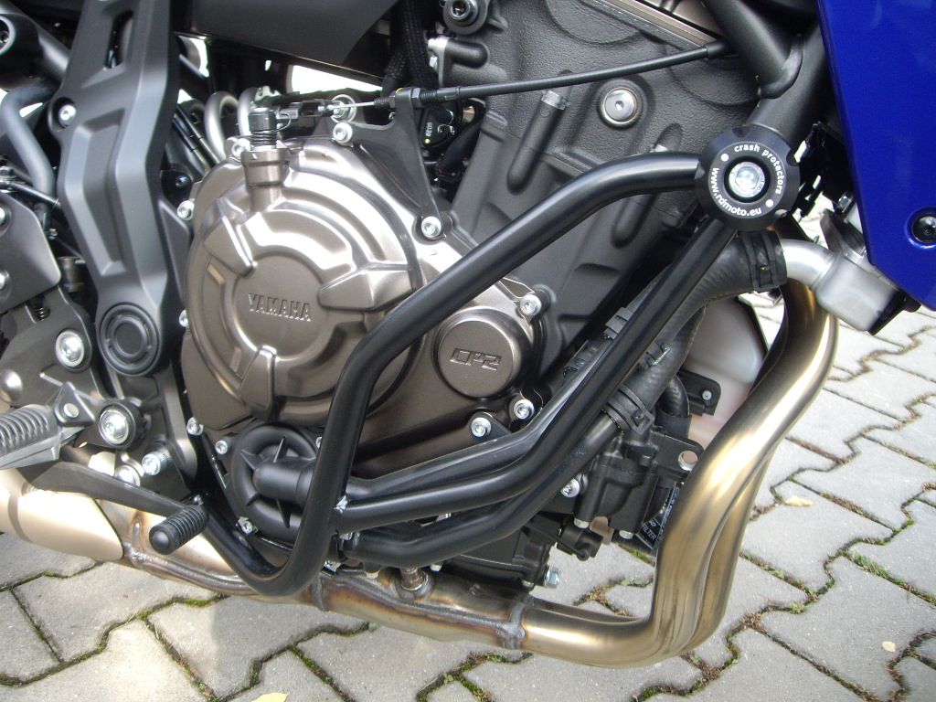 Obrázek produktu Ochranné rámy motoru RDMOTO CF72KD matná černá
