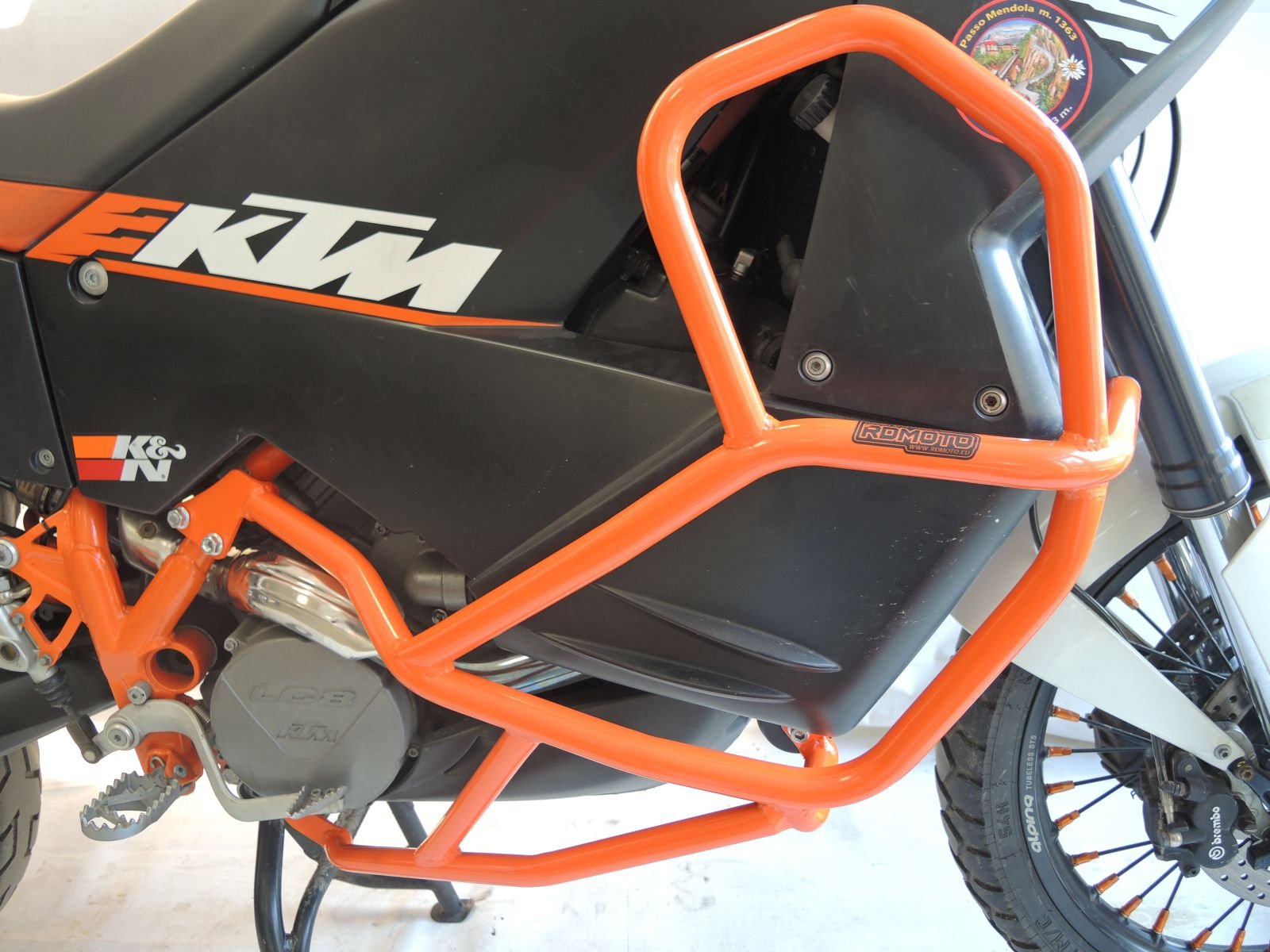 Obrázek produktu Ochranné rámy motoru RDMOTO CF86O oranžová CF86O