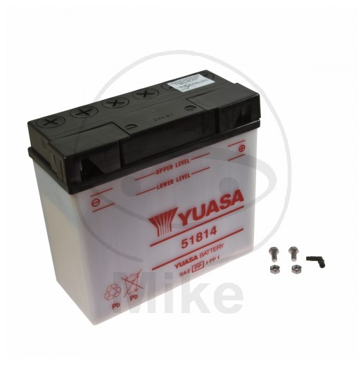 Obrázek produktu Konvenční baterie YUASA bez kyselinové sady - 51814 51814