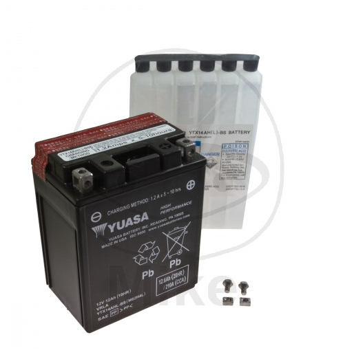 Obrázek produktu Baterie YUASA YTX14AHL-BS