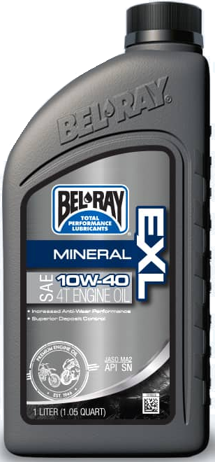 Obrázek produktu Motorový olej Bel-Ray EXL MINERAL 4T 10W-40 1 l