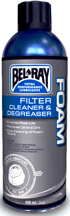 Obrázek produktu Čistič filtru Bel-Ray FOAM FILTER CLEANER & DEGREASER (400ml sprej)