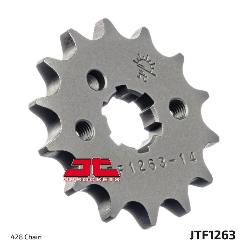 Obrázek produktu řetězové kolečko pro sekundární řetězy typu 428, JT - Anglie (12 zubů)