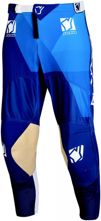 Obrázek produktu Motokrosové dětské kalhoty YOKO KISA modrý 24 68-196804-24