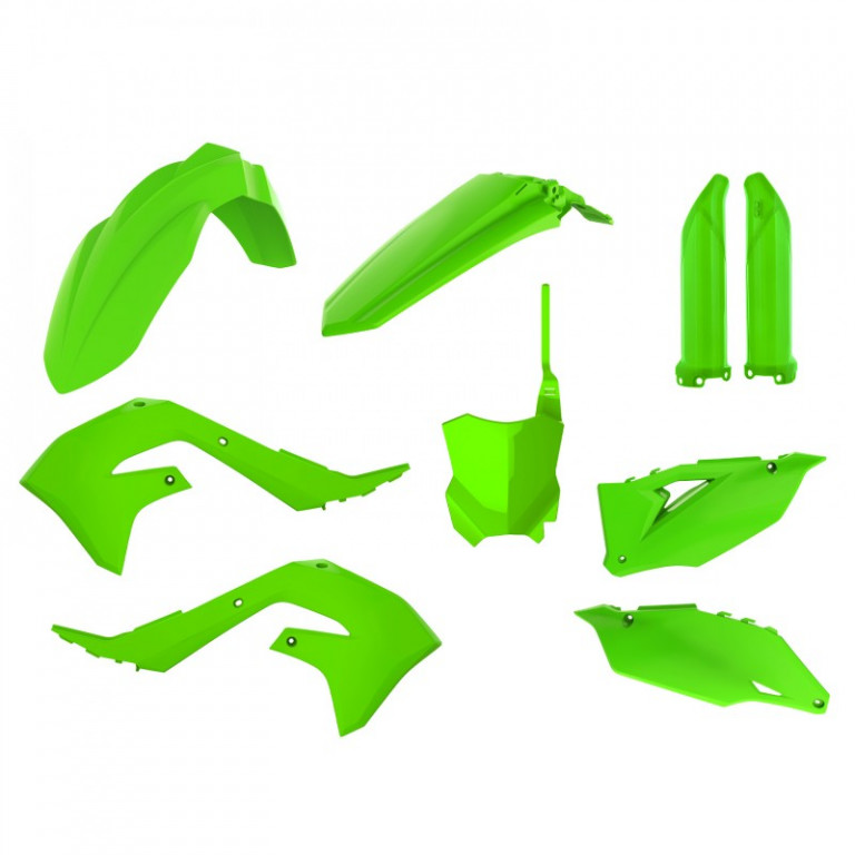 Obrázek produktu POLISPORT Plastová sada Lime Green Kawasaki KX450