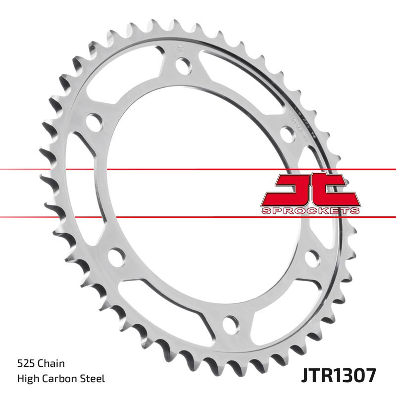 Obrázek produktu ocelová rozeta pro sekundární řetězy typu 525, JT - Anglie (41 zubů)