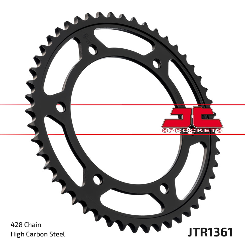 Obrázek produktu Řetězová rozeta JT JTR 1361-50 50 zubů, 428 JTR1361.50