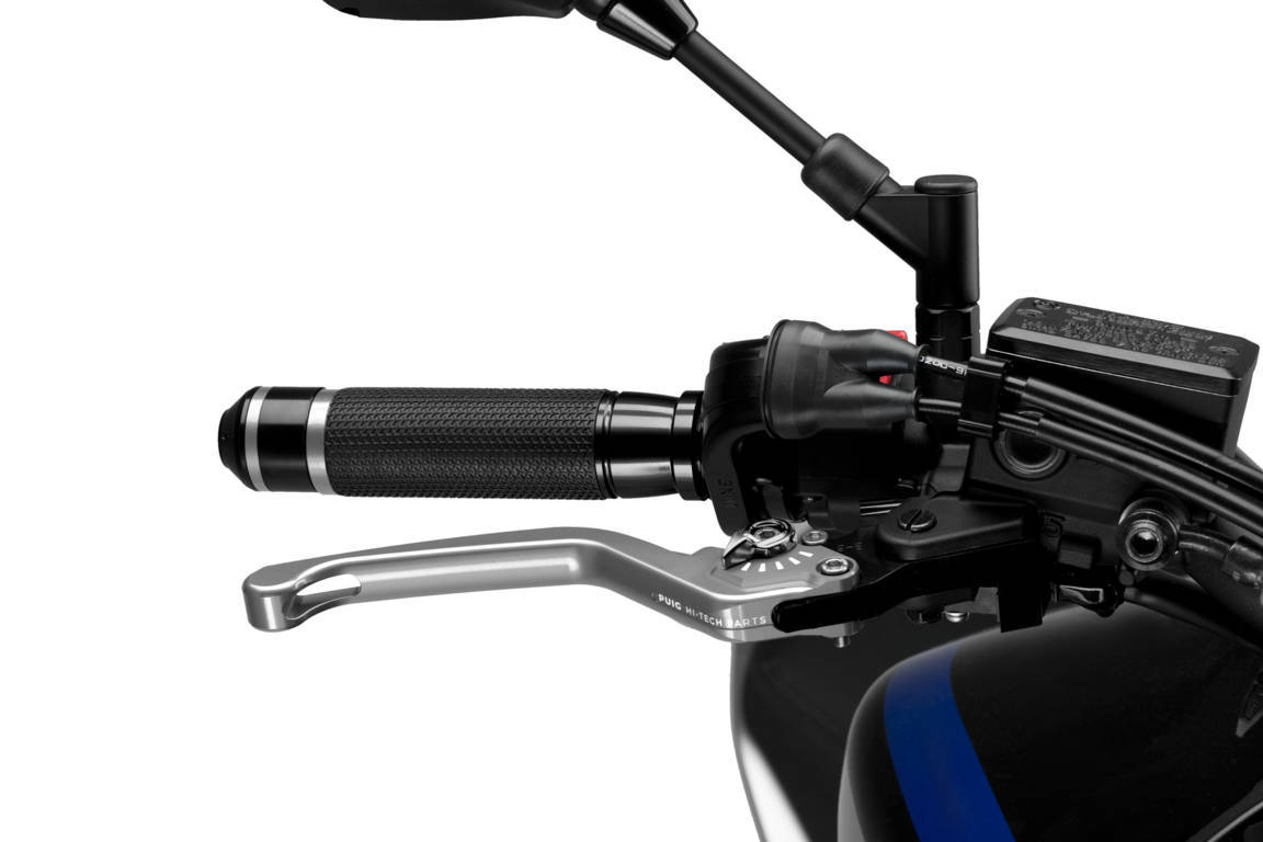 Obrázek produktu Páčka brzdy bez adaptéru PUIG 3.0 120PP dlouhé stříbrná/stříbrná 120PP