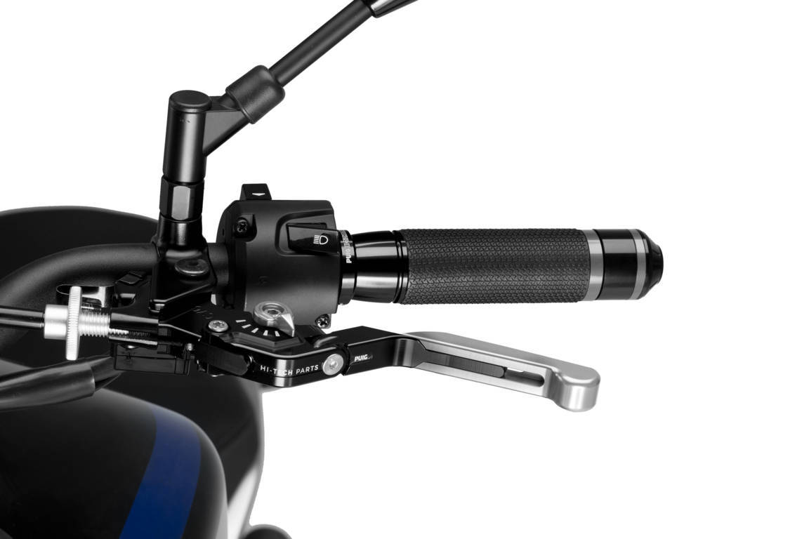 Obrázek produktu Páčka spojky bez adaptéru PUIG 3.0 24PNP rozšiřitelná skládací stříbrná/stříbrná 24PNP