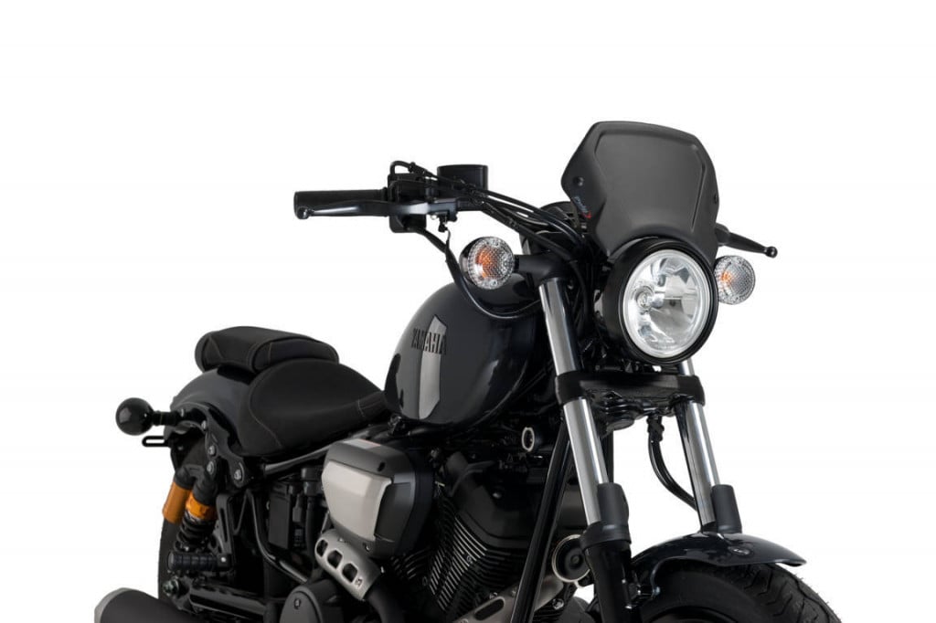 Obrázek produktu Plexi štít PUIG FRONTAL PLATE 3813N černý hliník 3813N