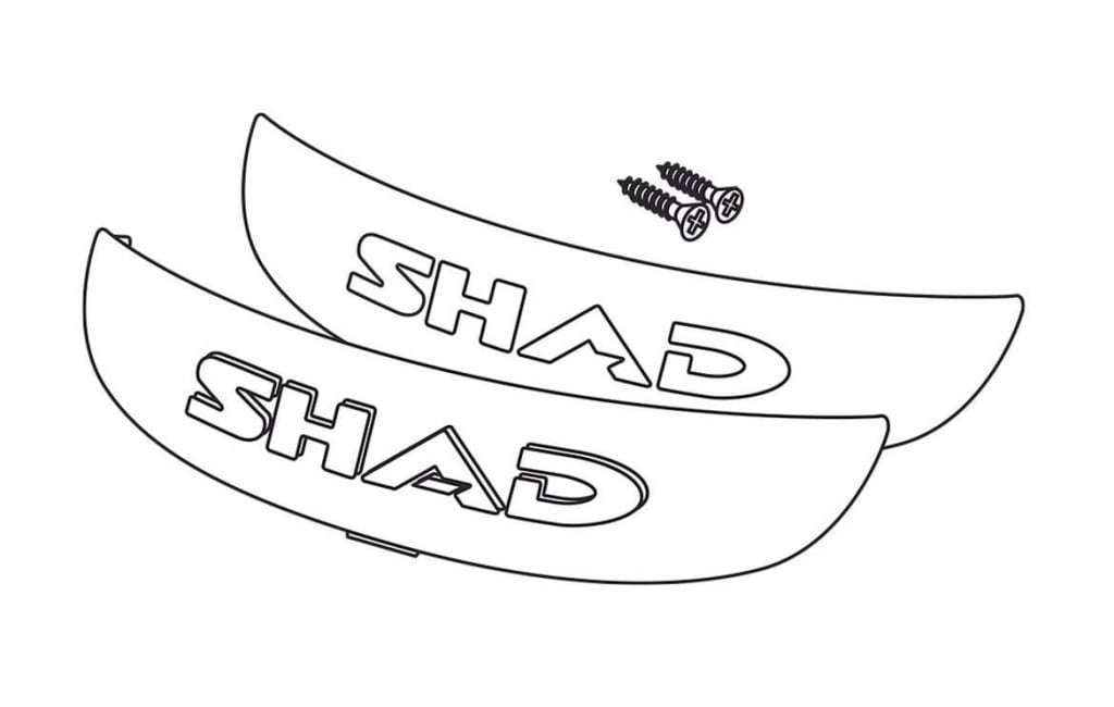 Obrázek produktu Reflexní prvky SHAD D1B26CAR průhledný pro SH26 D1B26CAR