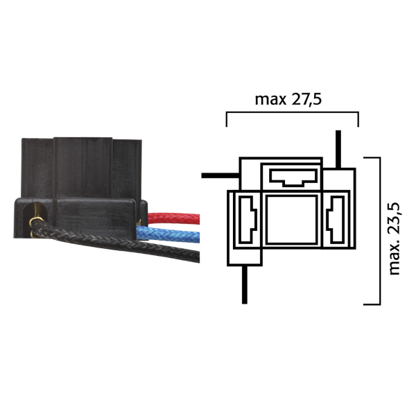 Obrázek produktu Držák žárovky RMS 246472050 H4 246472050 