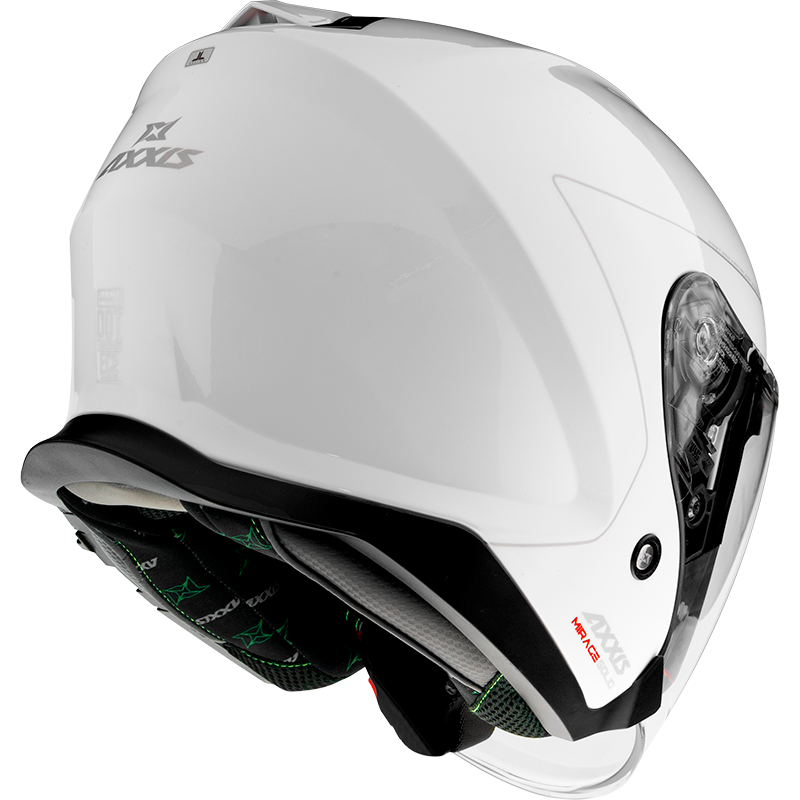 Obrázek produktu Otevřená helma AXXIS MIRAGE SV ABS solid bílá lesklá M 41200000005