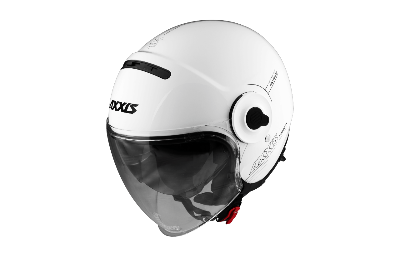 Obrázek produktu Otevřená helma AXXIS RAVEN SV ABS solid bílá lesklá XS 42610000003