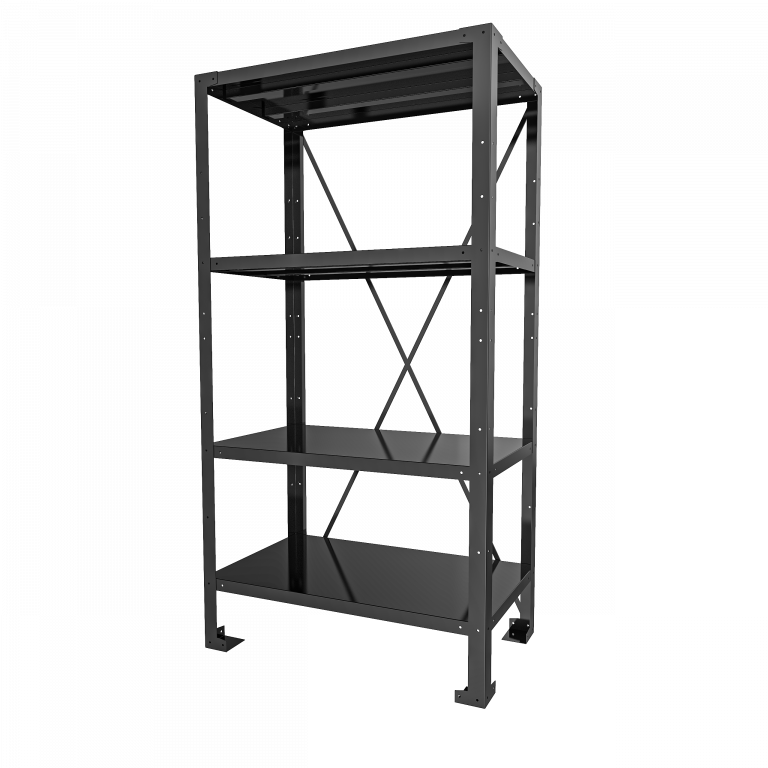 Obrázek produktu policový modul č. 4 LV8 EQSC1607 černý EQSC1607