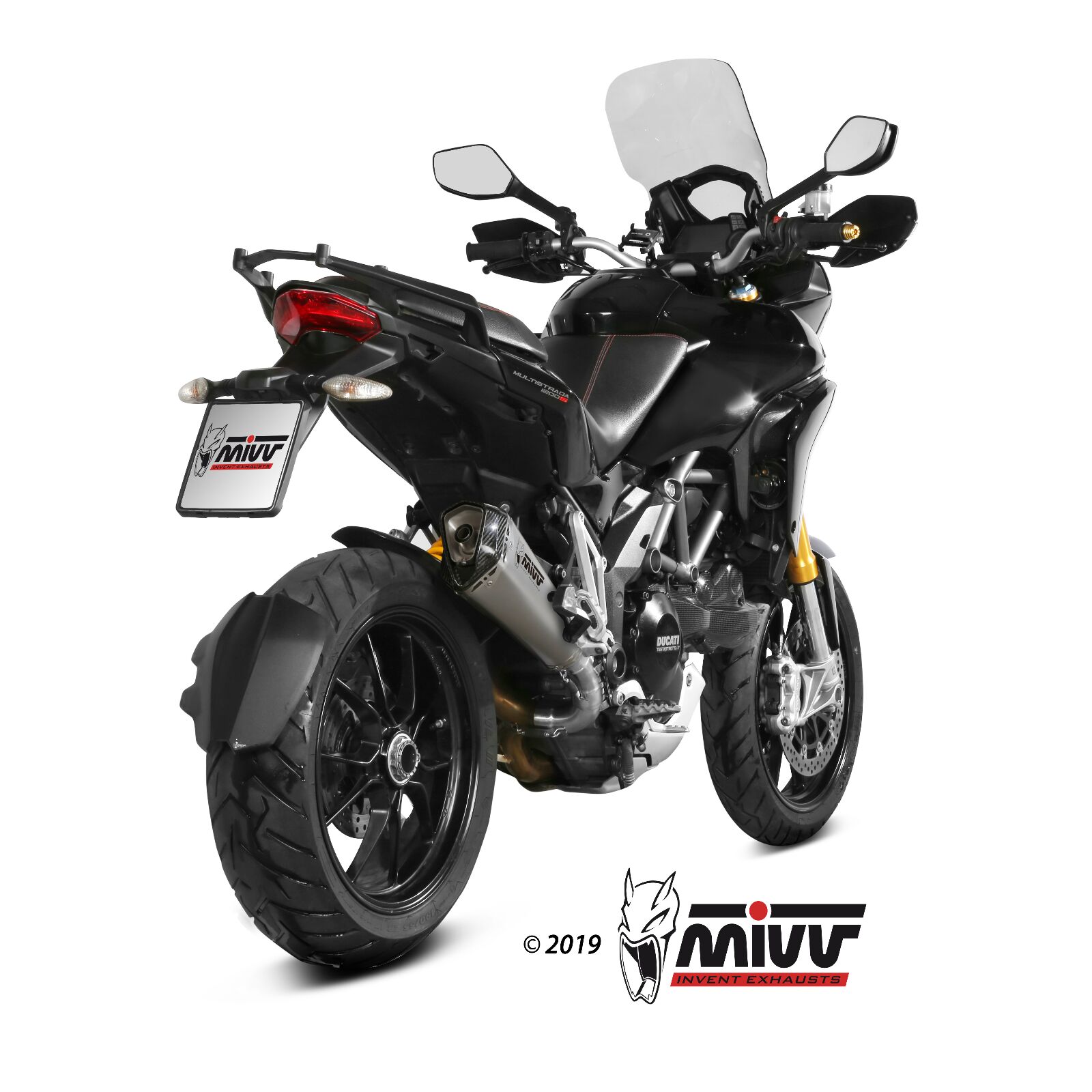 Obrázek produktu MIVV Delta Race tlumič výfuku - nerezová ocel/karbon Ducati Multistrada 1200