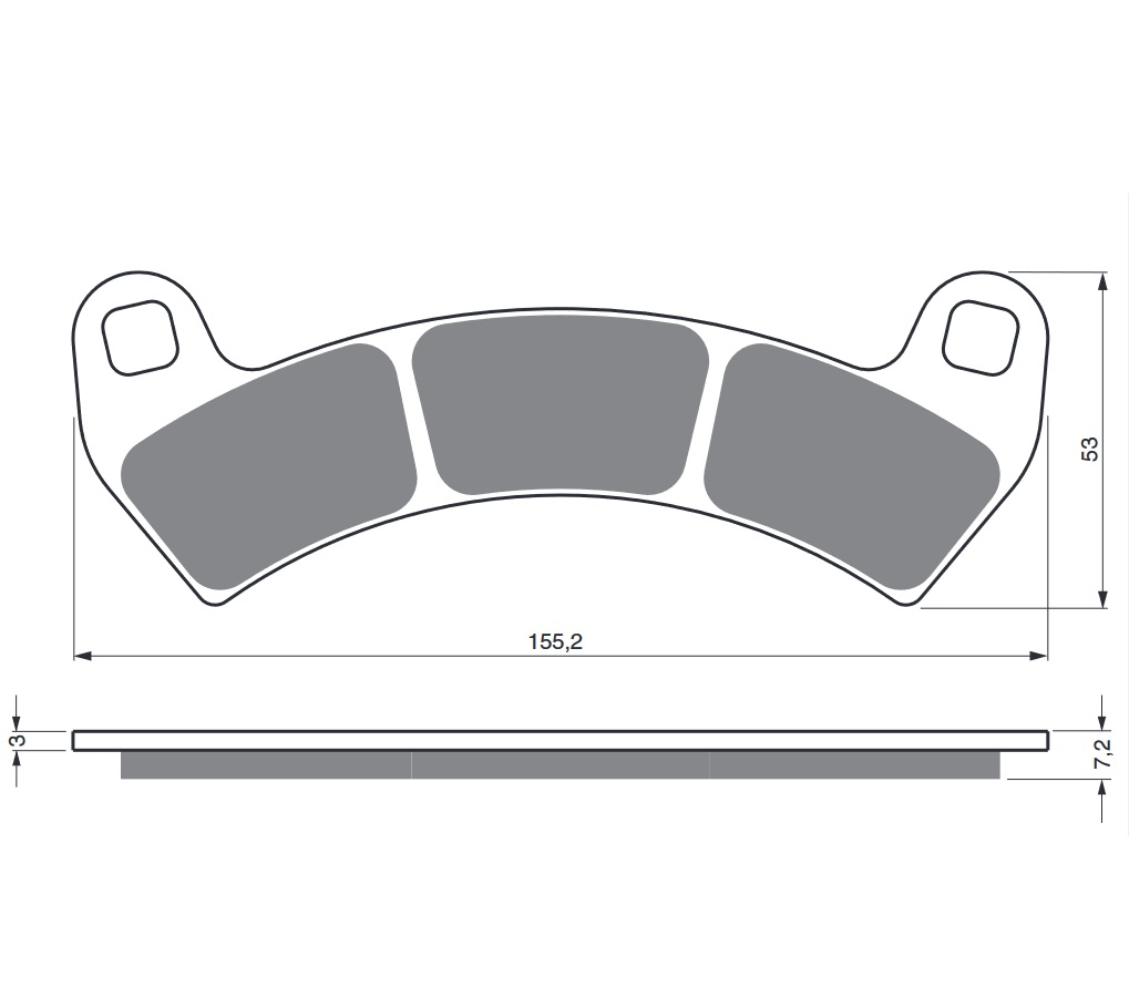 Obrázek produktu Brzdové destičky GOLDFREN 391 S3 391 S3