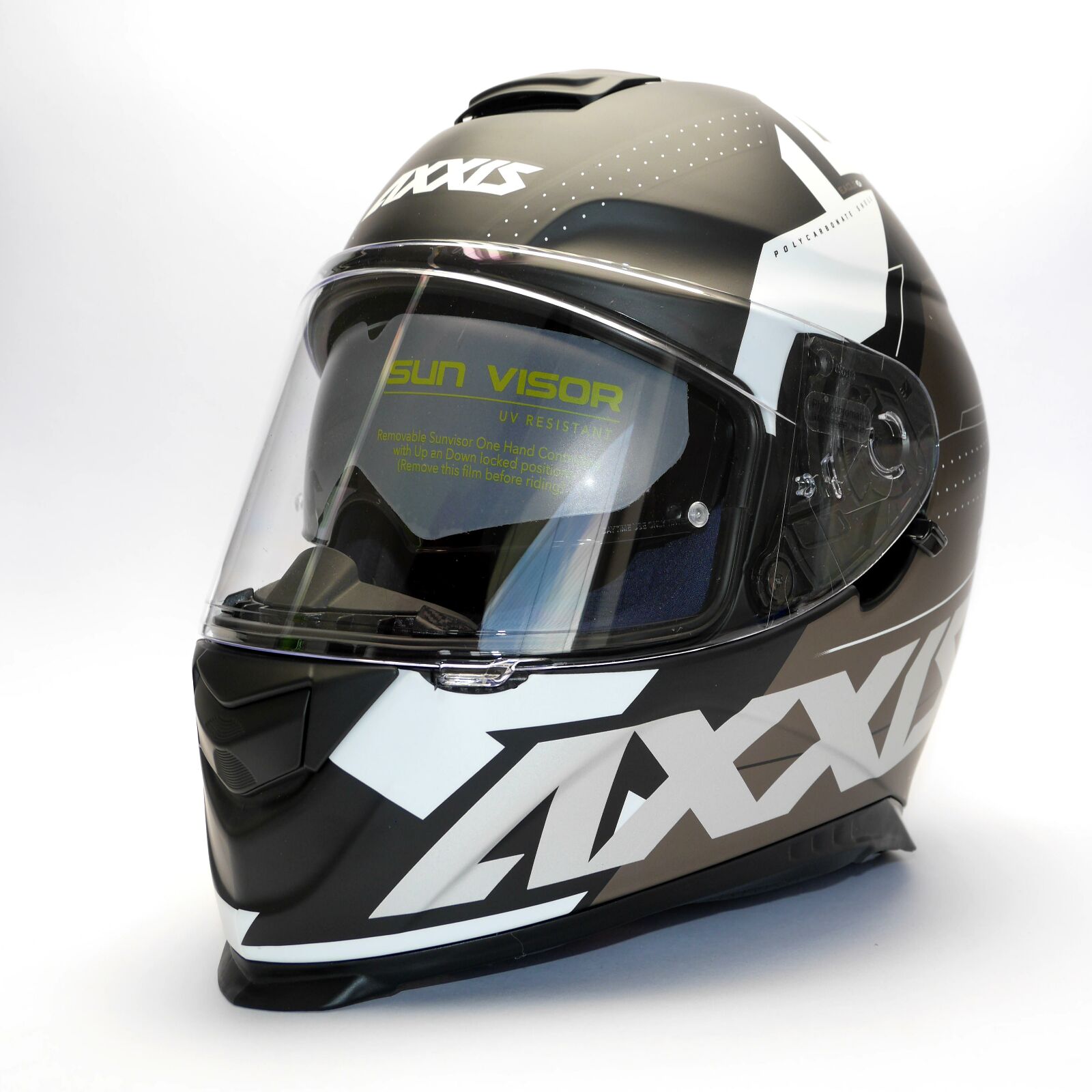 Obrázek produktu Integrální helma AXXIS EAGLE SV DIAGON D3 matná bílá L 42565233336