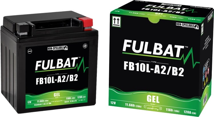 Obrázek produktu Gelová baterie FULBAT FB10L-A2/B2 GEL (YB10L-A2/B2 GEL) 550956