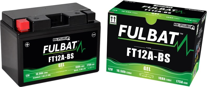 Obrázek produktu Gelová baterie FULBAT FT12A-BS GEL (YT12A-BS GEL)