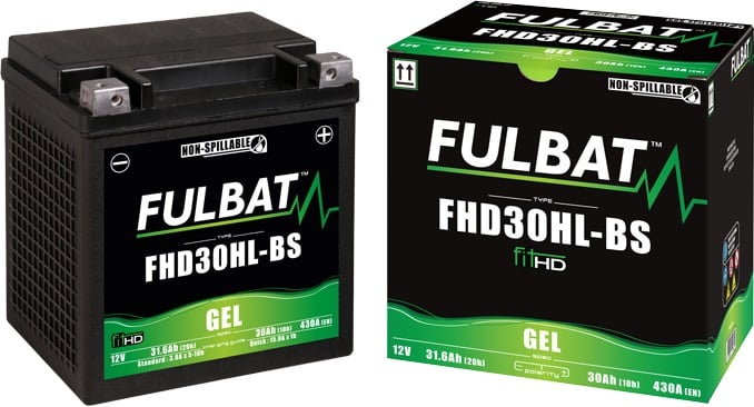 Obrázek produktu Gelová baterie FULBAT FHD30HL-BS GEL (Harley.D) (YHD30HL-BS GEL) 550882