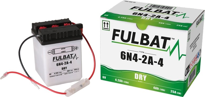 Obrázek produktu Konvenční motocyklová baterie FULBAT 6N4-2A-4 Včetně balení kyseliny 550510