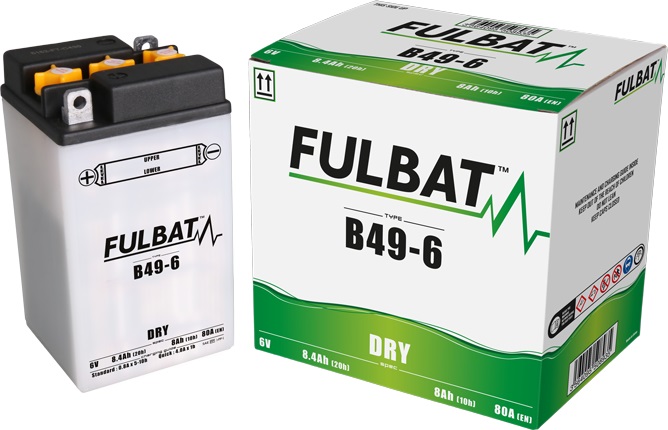Obrázek produktu Konvenční motocyklová baterie FULBAT B49-6 Včetně balení kyseliny 550893