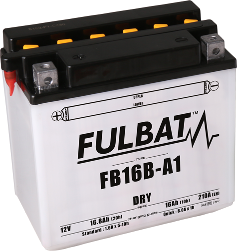Obrázek produktu Konvenční motocyklová baterie FULBAT Včetně balení kyseliny 550897