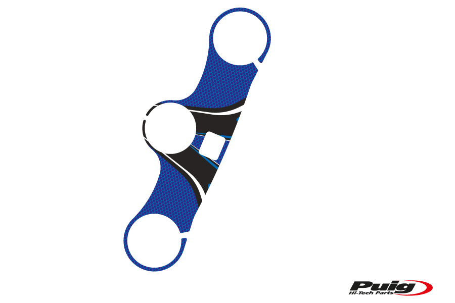 Obrázek produktu Ochranné nálepky na "brýle" PUIG RADIKAL 20495A modrá 20495A