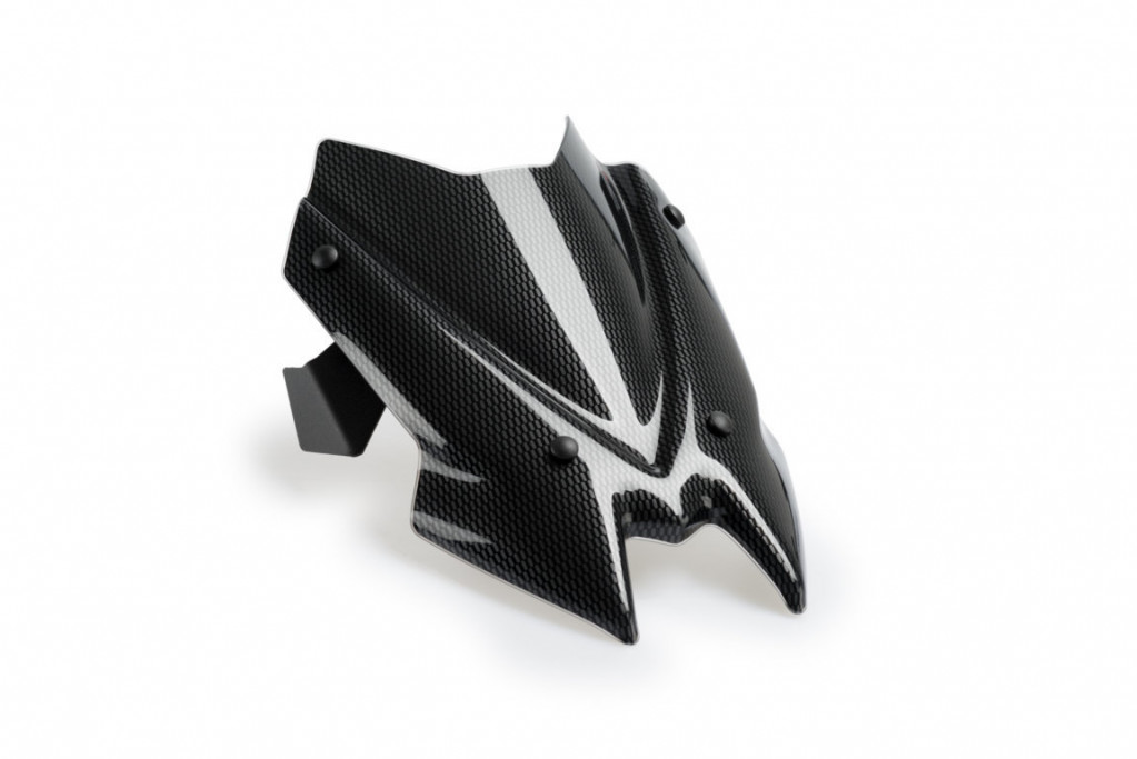 Obrázek produktu Plexi štít PUIG NEW GEN. SPORT 20506C karbonový vzhled 20506C