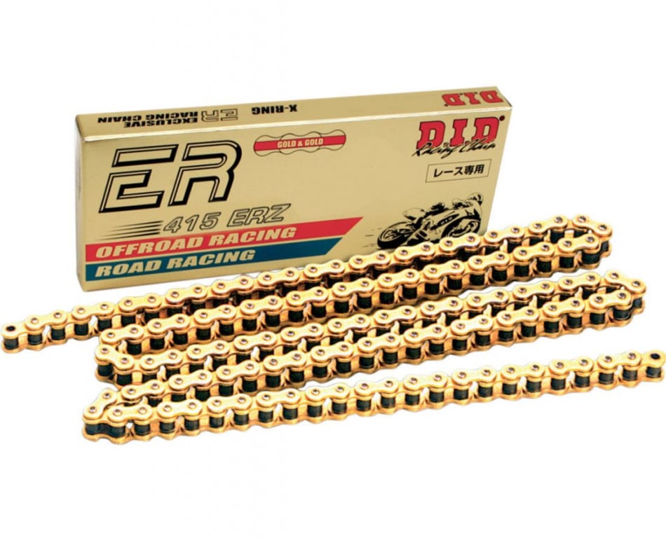 Obrázek produktu Závodní řetěz D.I.D Chain 415ERZ SDH Gold&Gold 4800 článků