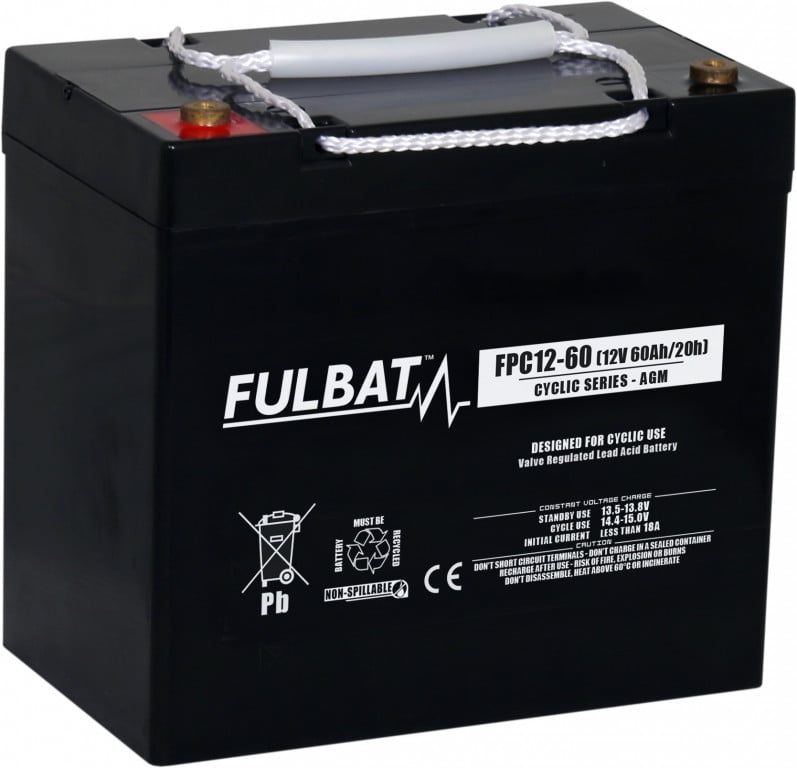 Obrázek produktu AGM battery FULBAT FPC12-60 (T6) 590510