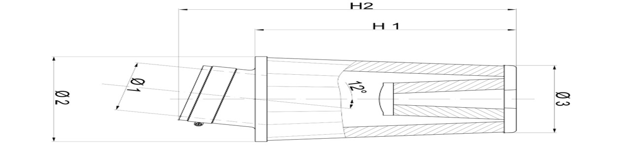 Obrázek produktu Dvojitý kuželový vzduchový filtr BMC FBTS70-150P Plastový vrch FBTS70-150P