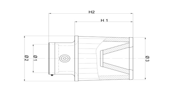 Obrázek produktu Dvojitý kuželový vzduchový filtr BMC FBTW85-140P Plastový vrch FBTW85-140P
