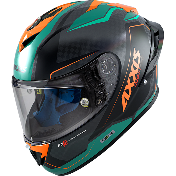 Obrázek produktu Integrální helma AXXIS COBRA rage a16 matná zelená S 25776201634