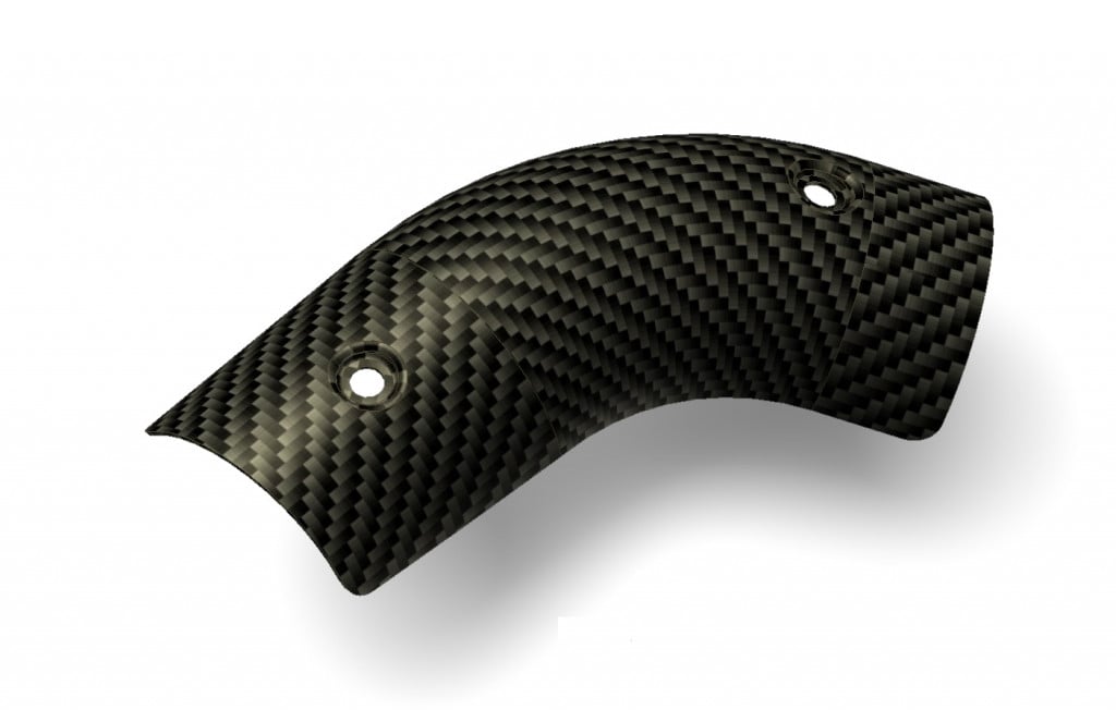 Obrázek produktu MIVV Heat Shield Carbon- Kawasaki Ninja 1000 SX/Tourer ACC.078.0