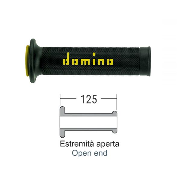 Obrázek produktu Rukojeti DOMINO 184170150 černá/žlutá DOMINO 184170150