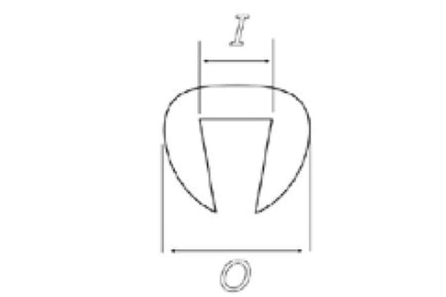 Obrázek produktu Okrajová lišta PUIG 5843H kouřová nt:((O x I: 6,2 x 3,6)) 5843H