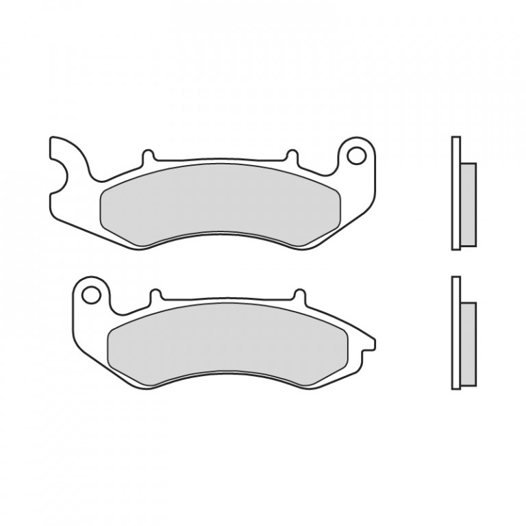 Obrázek produktu Brzdové destičky BREMBO 7115 Brzdové destičky pro skútry CC 7115