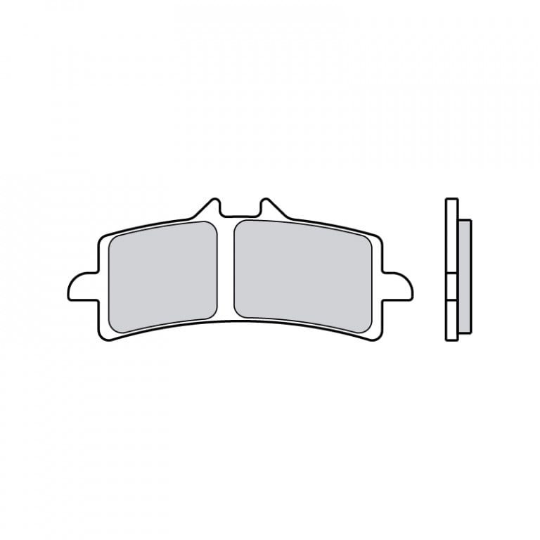 Obrázek produktu Brzdové destičky BREMBO Road/Sport Sinter - 07BB37SR 07BB37SR