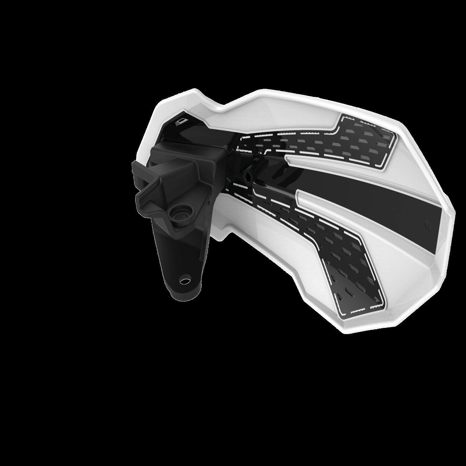 Obrázek produktu POLISPORT MX Flow Chrániče rukou šedé / bílé - Honda CRF450R / RX