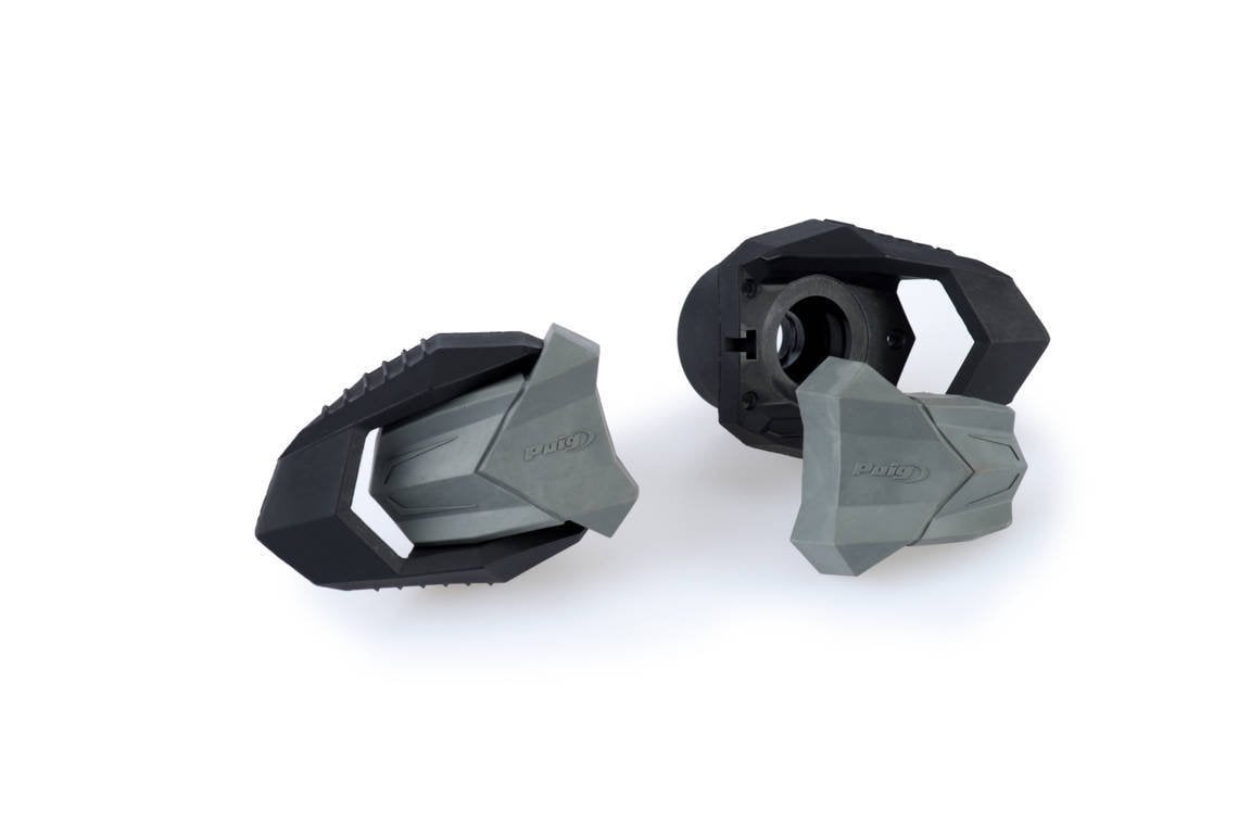 Obrázek produktu Spare nylon puck with rubber end PUIG R19 3151N pro šroub M10 černý s šedou gumou