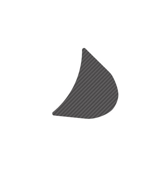 Obrázek produktu Ochranné nálepky na "brýle" PUIG X-TREME 9106C karbonový vzhled