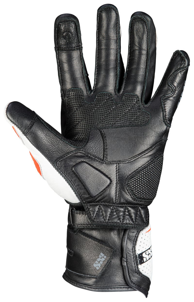 Obrázek produktu Sportovní rukavice iXS RS-200 3.0 X40462 bílo-neonově červeno-černá M X40462-123-M