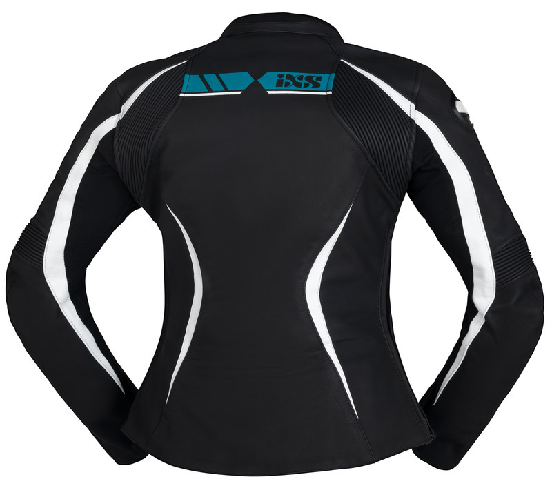 Obrázek produktu Dámská sportovní bunda iXS RS-600 1.0 X73008 černo-tyrkysová 38D X73008-370-38D