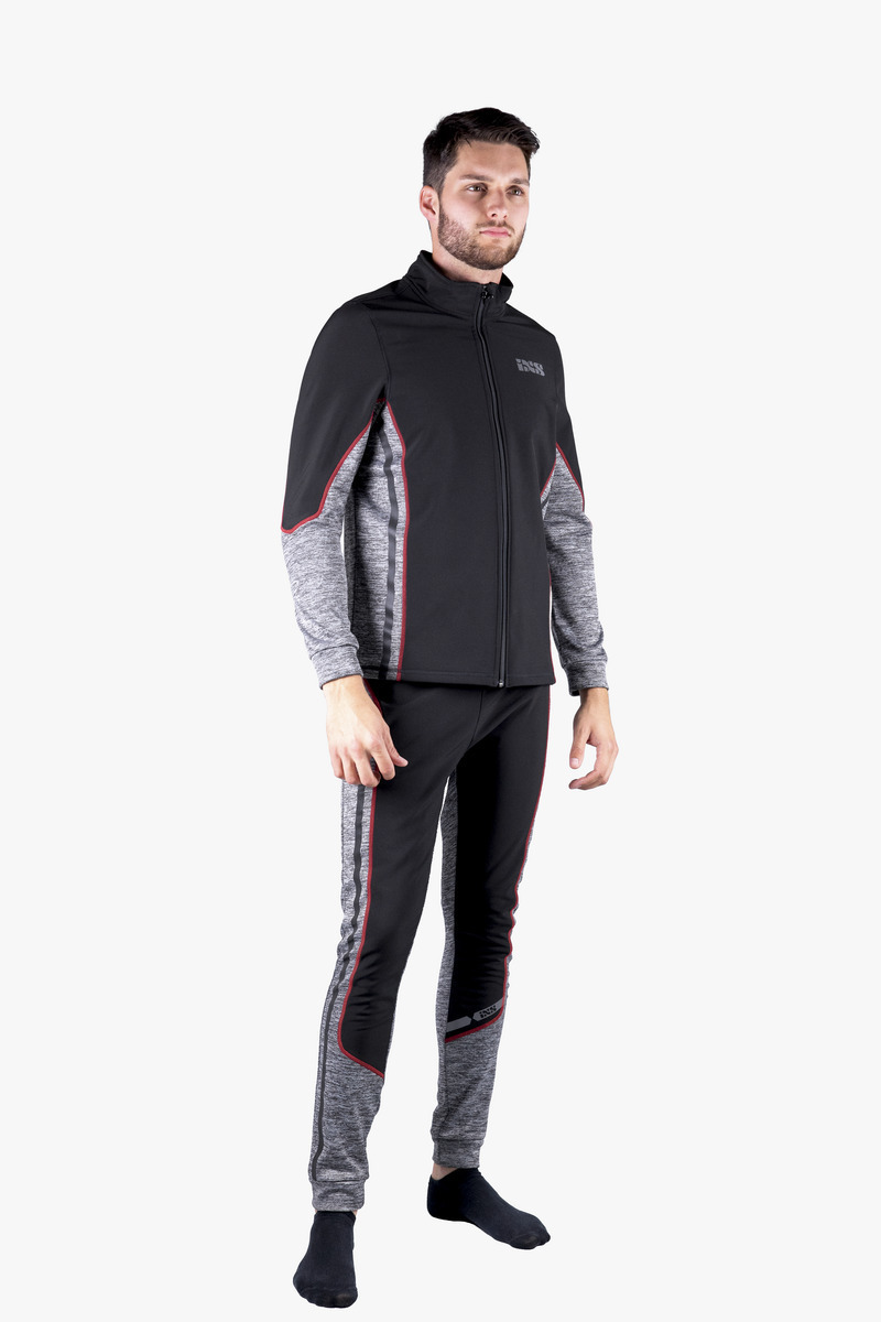 Obrázek produktu Funkční kalhoty iXS ICE 1.0 X33013 černo-šedo-červená L X33013-392-L