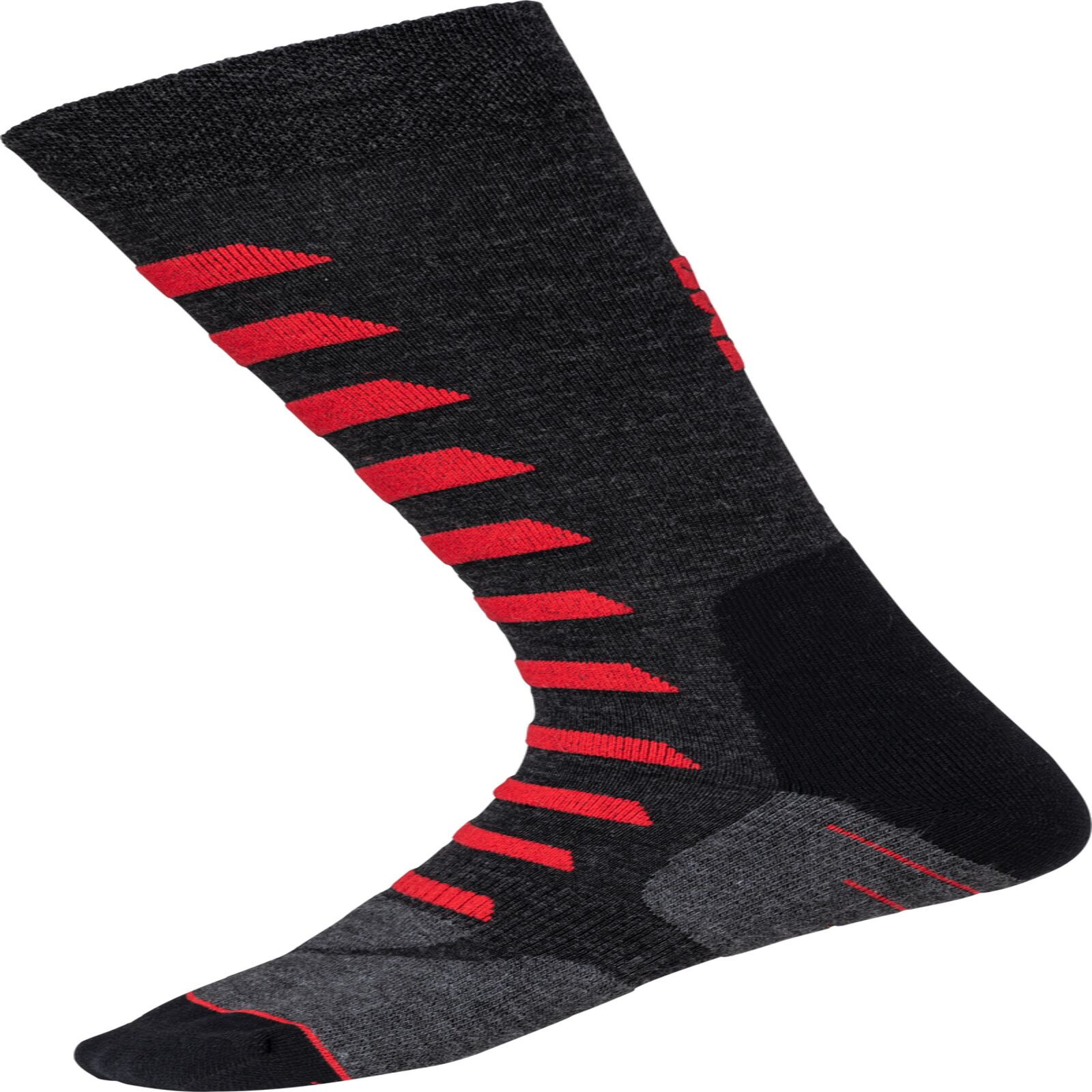 Obrázek produktu Ponožky Merino iXS iXS365 X33406 šedo-červený 39/41 X33406-092-39/4