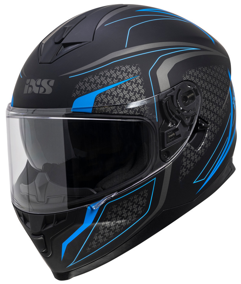 Obrázek produktu Integrální helma iXS iXS1100 2.4 X14088 matně černá-modrá S X14088-M34-S